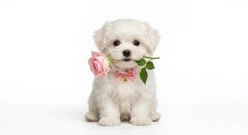 Banner do cachorrinho maltês